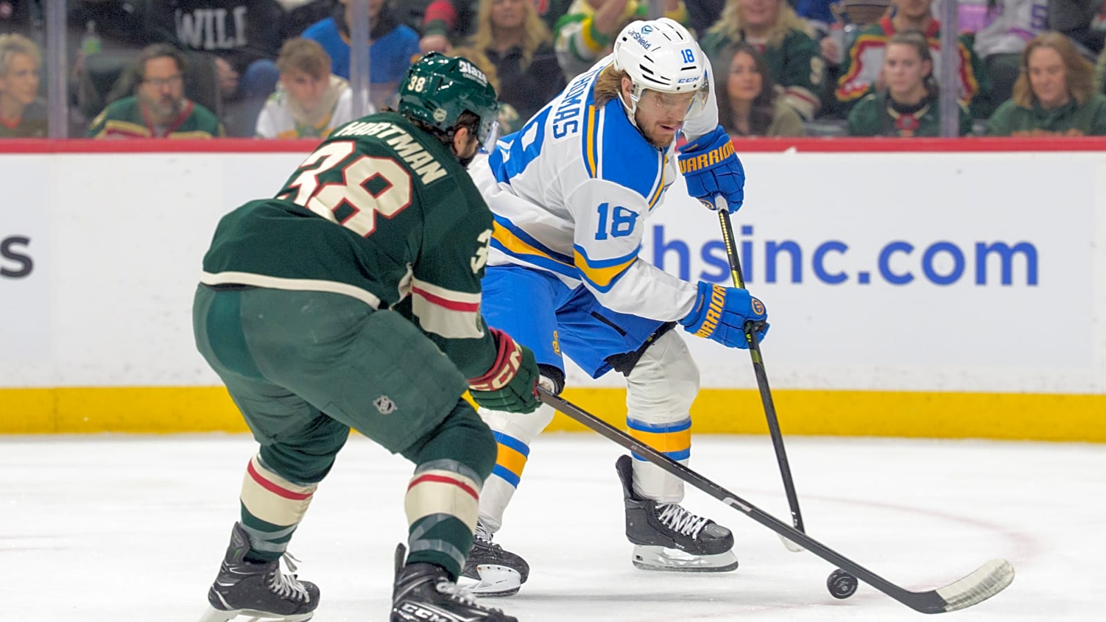 Sabres Making Aggressive Push For Robert Thomas