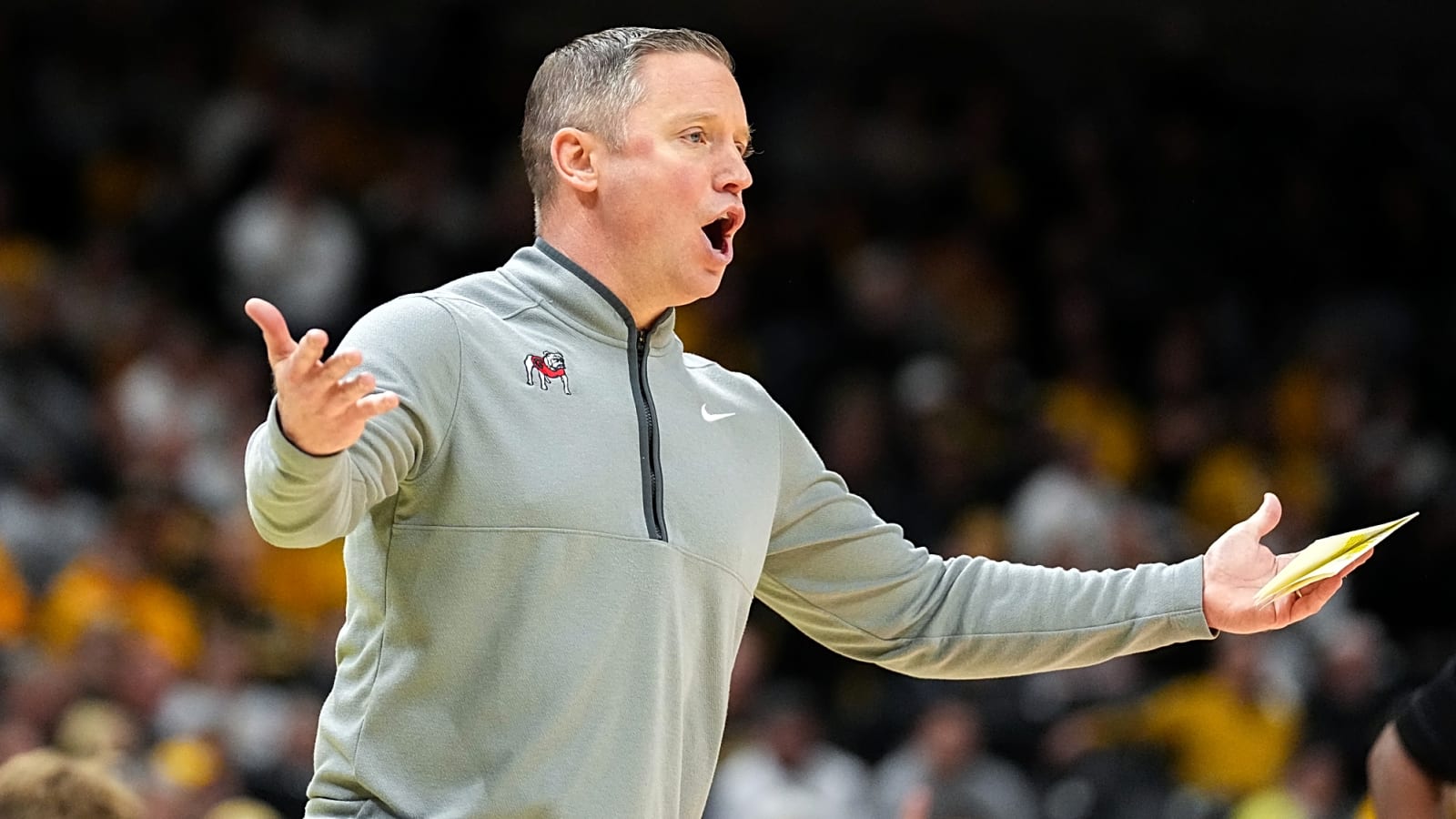 Georgia's Mike White makes Anthony Edwards joke amid CBB drama