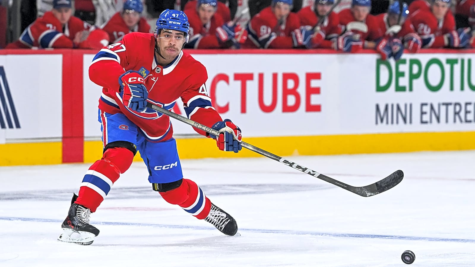 Jayden Struble missed today’s practice