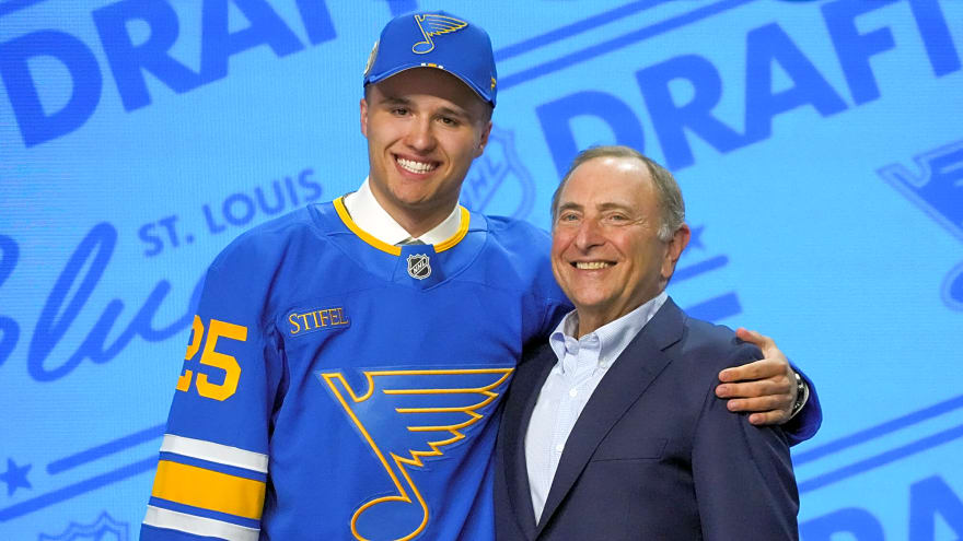 Blues first-round pick will return to QMJHL