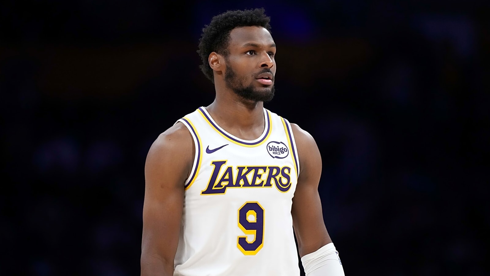Bronny James likely to have playoff role for Lakers