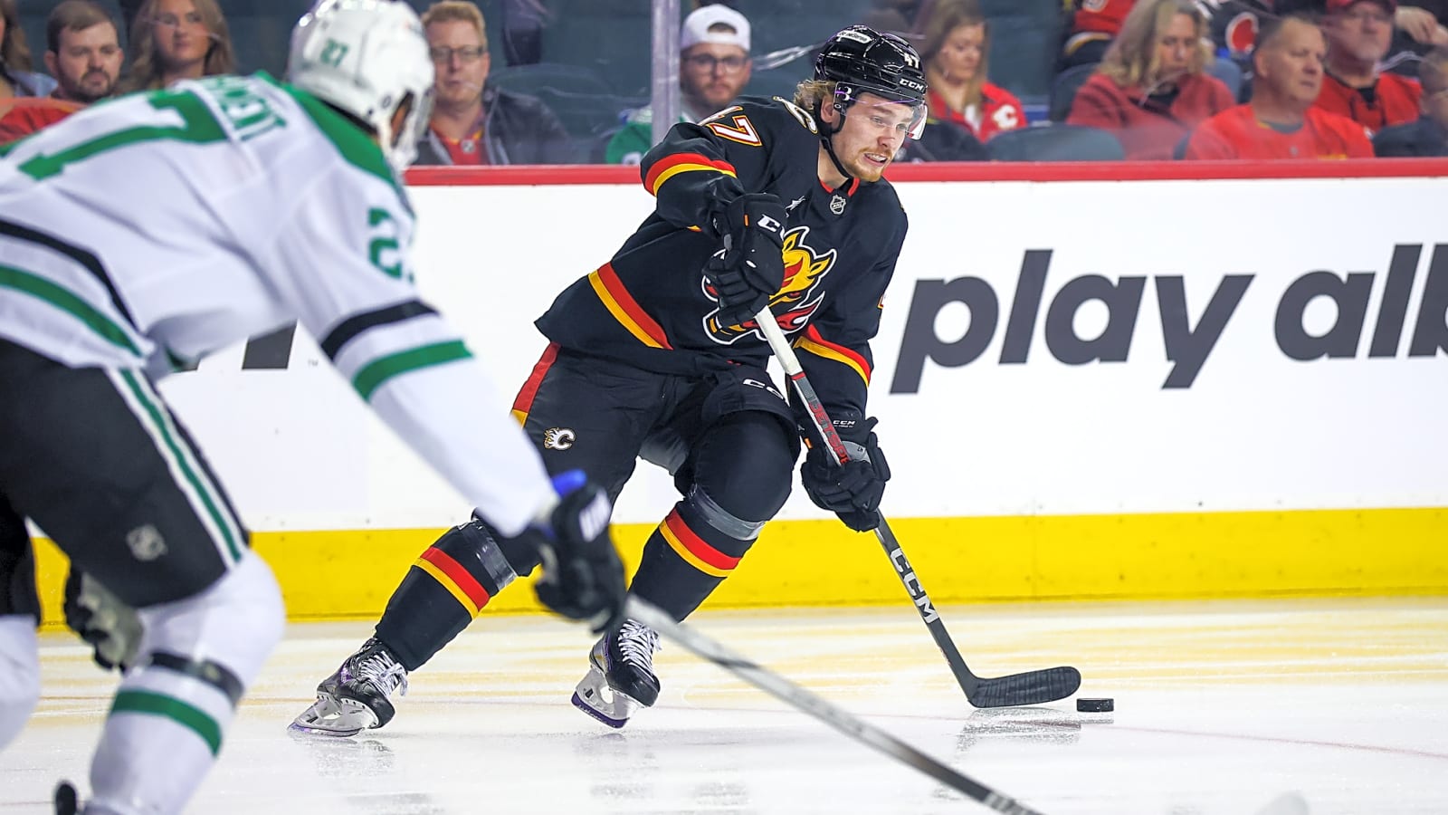 The Flames need to be consistent with Connor Zary’s development