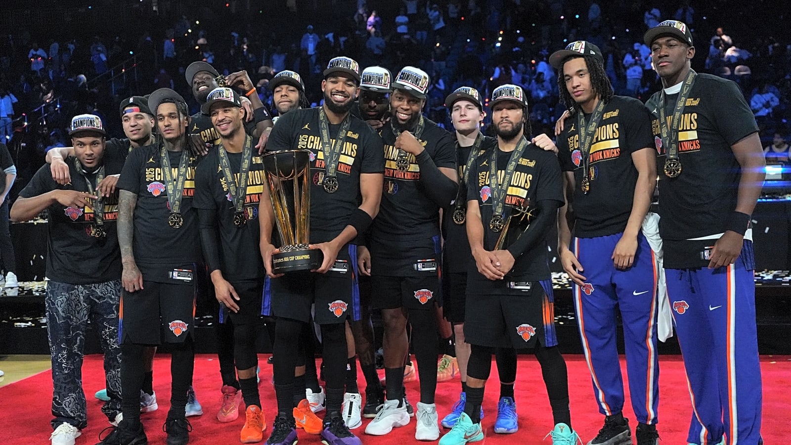 New York Knicks Outlast San Antonio Spurs To Take Home 2025 NBA Cup