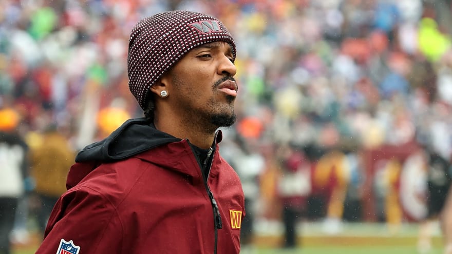 Jayden Daniels Battles Severe Injury, Looming Surgery To Join The Commanders In London