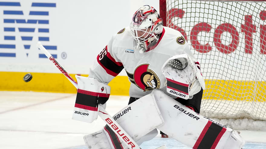 Senators Activate Linus Ullmark From Non-Roster List