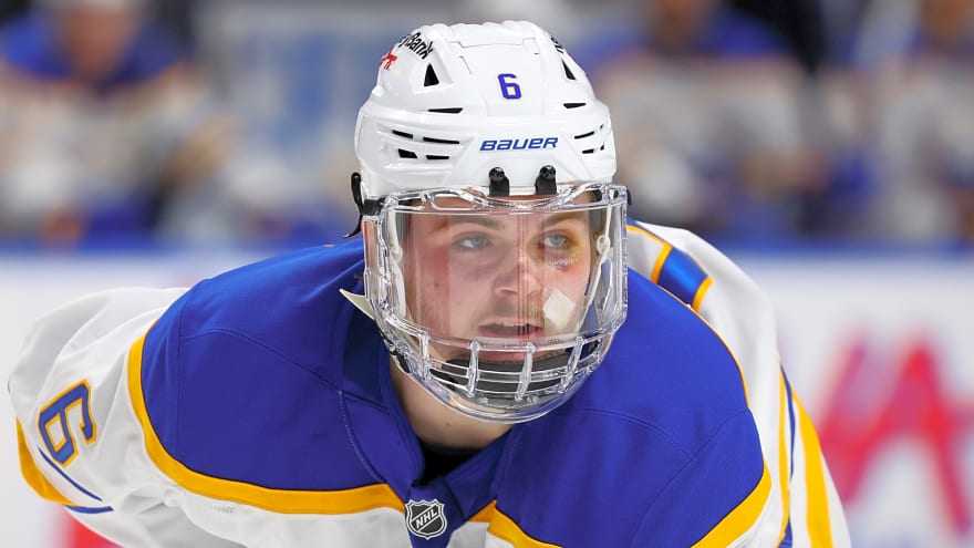 Sabres activate Zach Benson, assign Isak Rosen to AHL