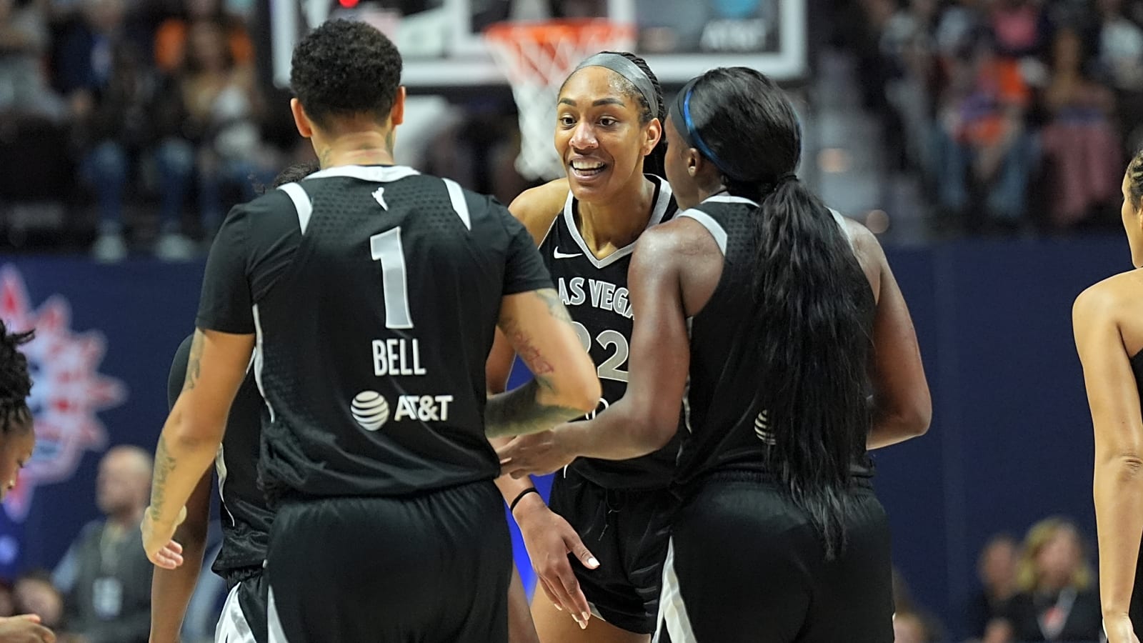 Aces lightly gain their swagger back with a win over the Sun