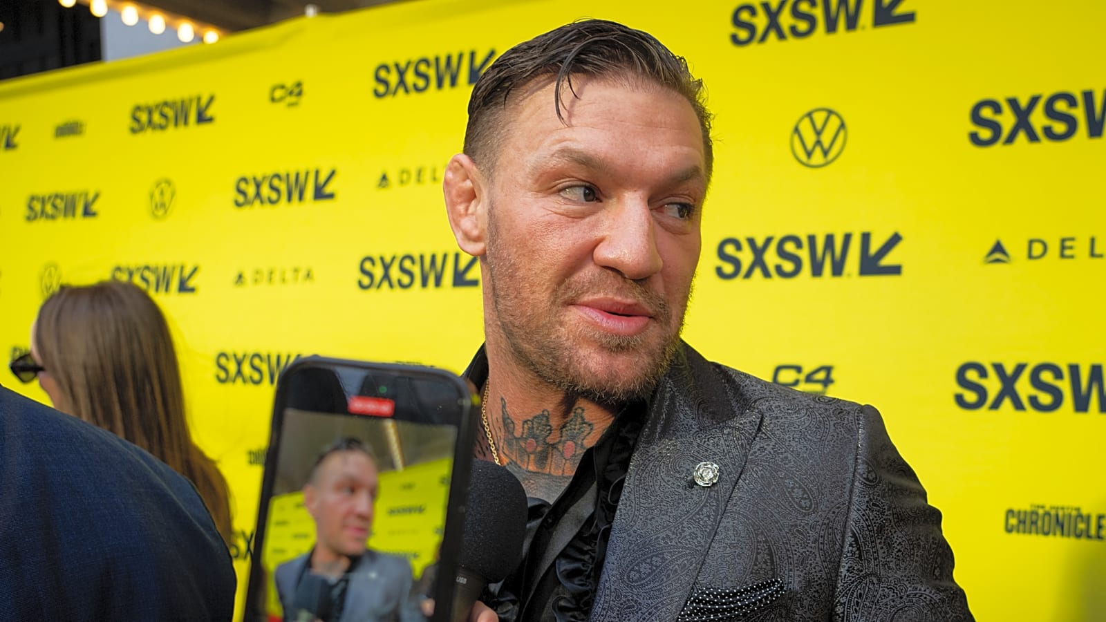 Conor McGregor’s coach jokingly shut down Dana White’s hilarious pitch for a super fight at chaotic landmark UFC event
