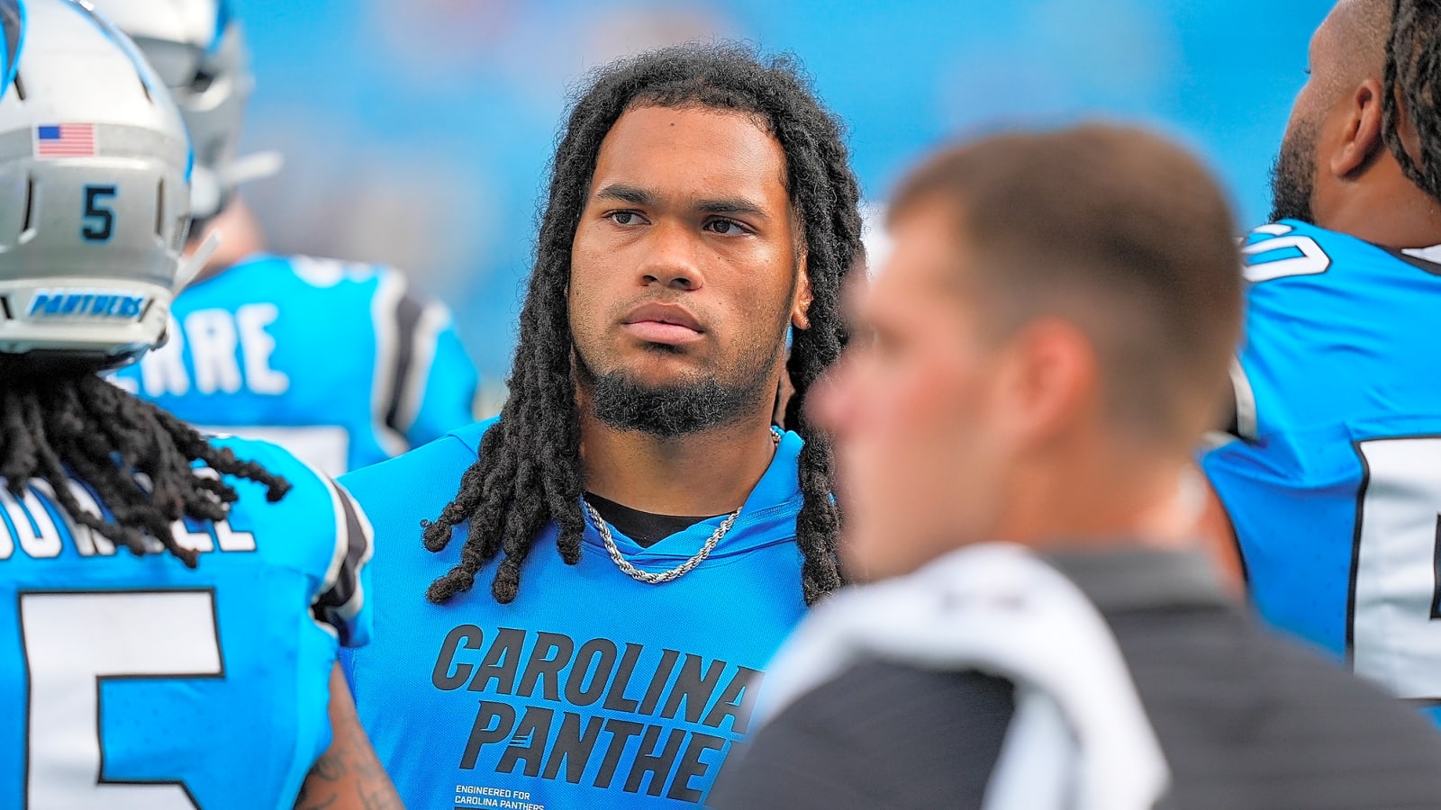 NFC Notes: Jonathon Brooks, Travis Etienne, Cam Jordan, Panthers, Saints