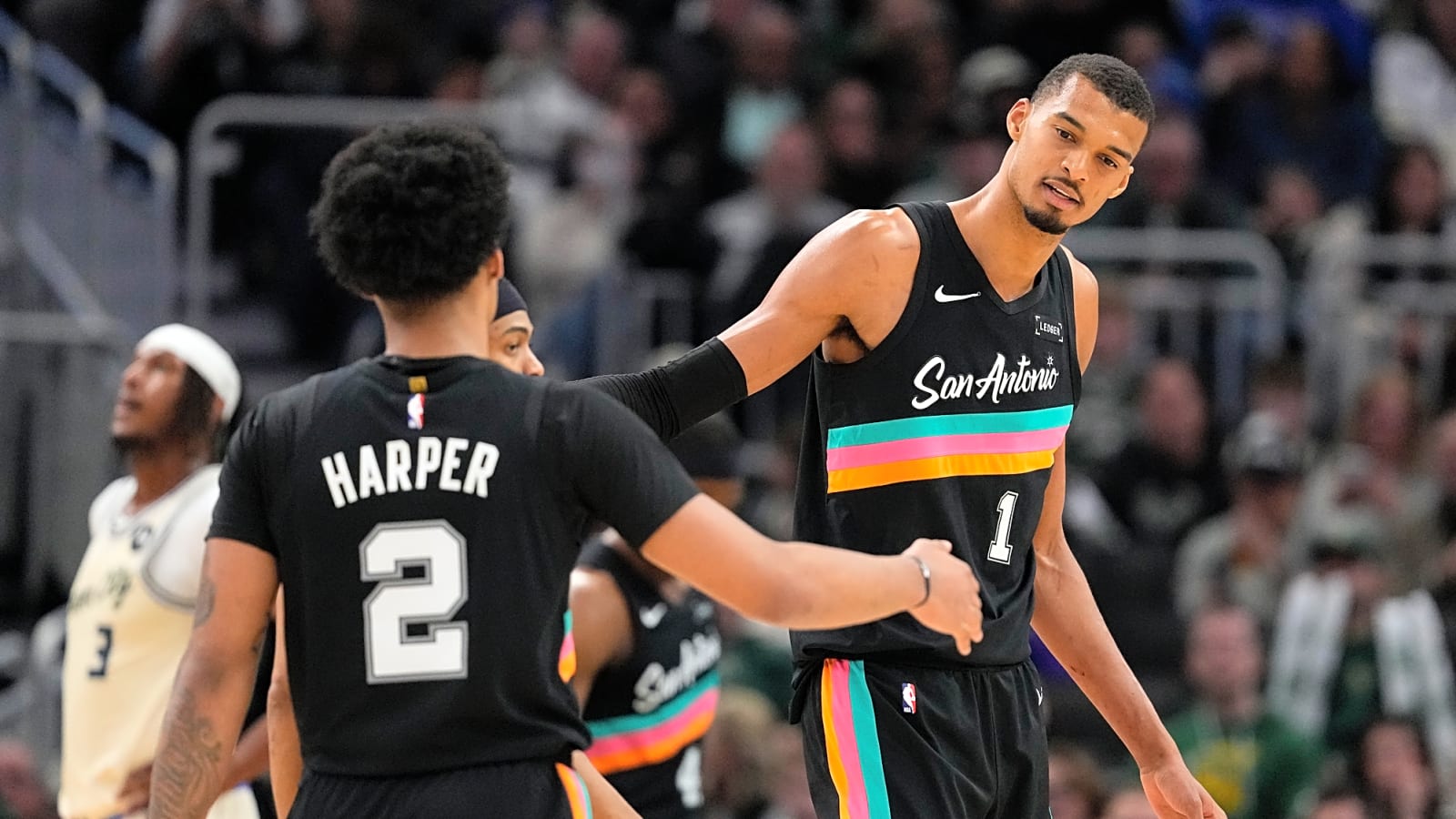 Milwaukee Bucks Suffer Blowout Loss To San Antonio Spurs Behind Dynamic Duo Of Victor Wembanyama and Stephon Castle