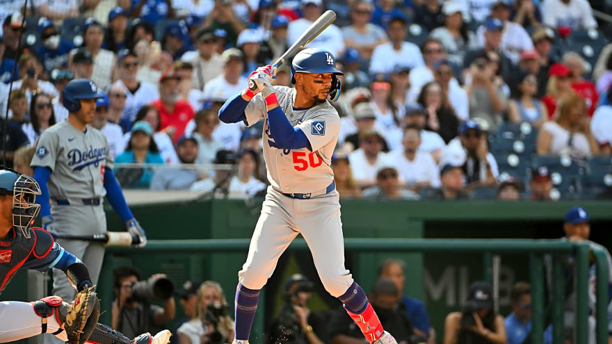 Dodgers Place Mookie Betts On Injured List With Oblique Strain