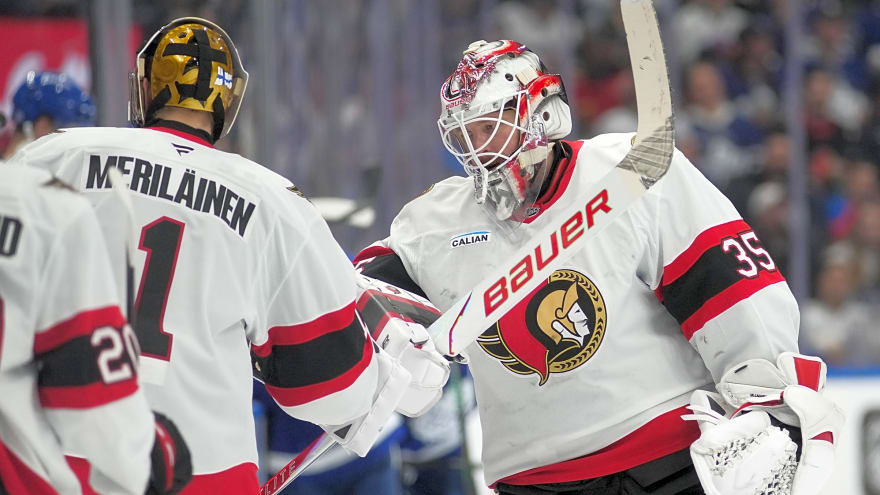 The Senators’ Goaltending Gamble Is Catching Up With Them