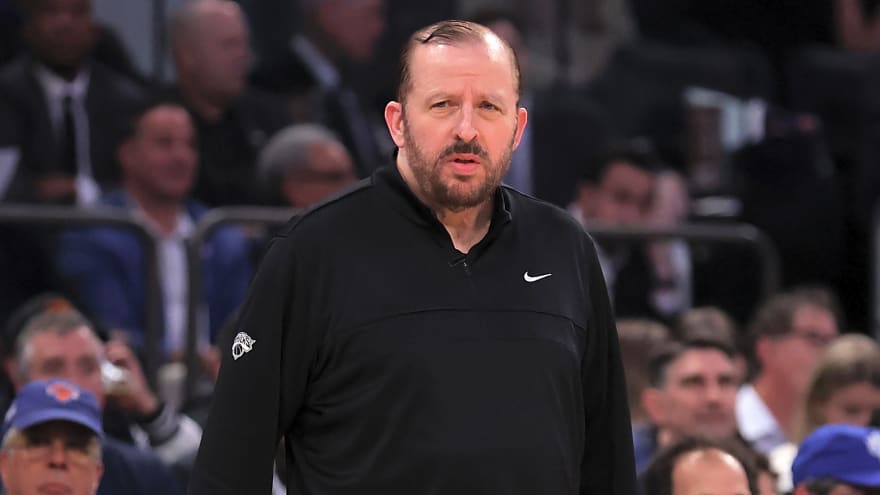 Tom Thibodeau spotted visiting another team’s training camp