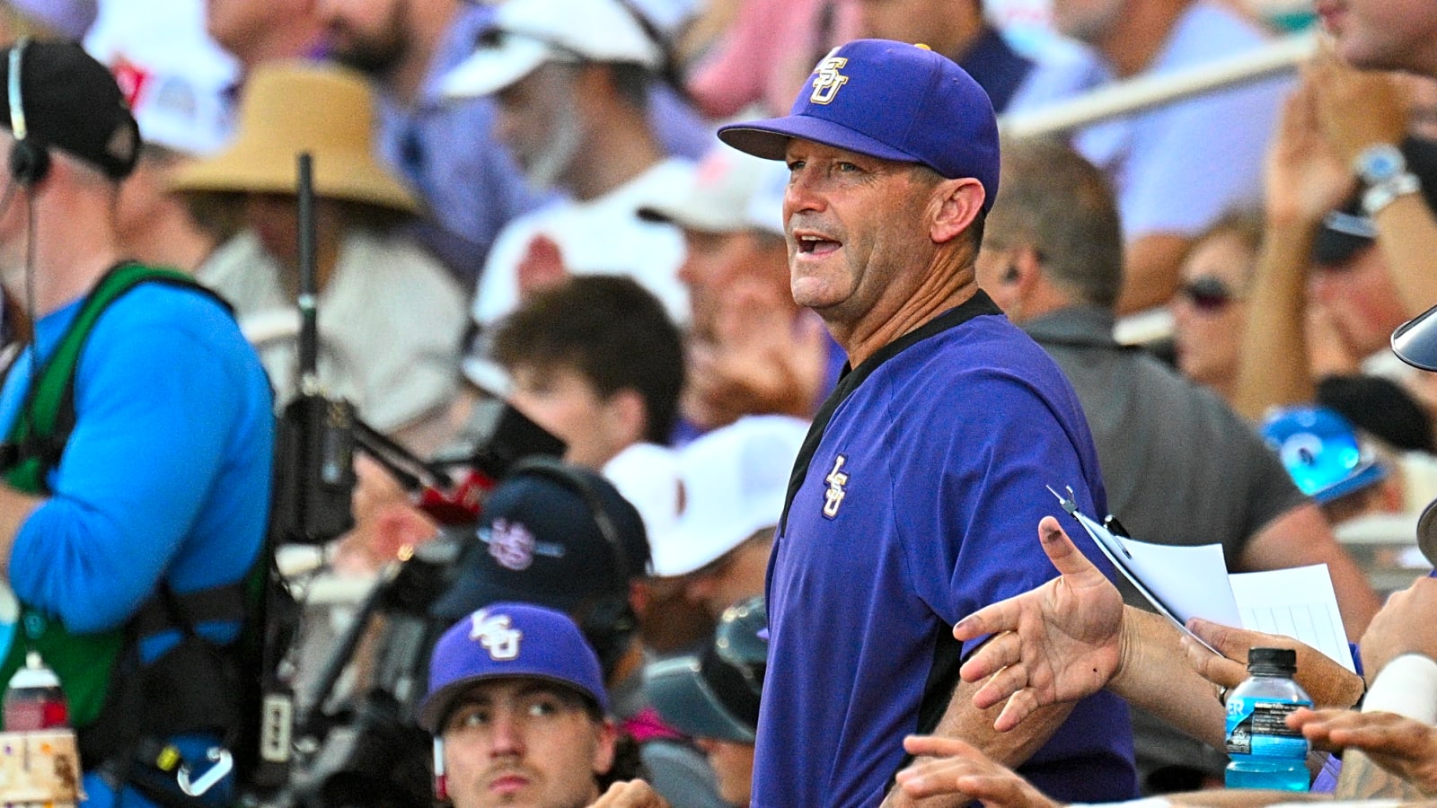 LSU Players and Coaches React to Winning College World Series