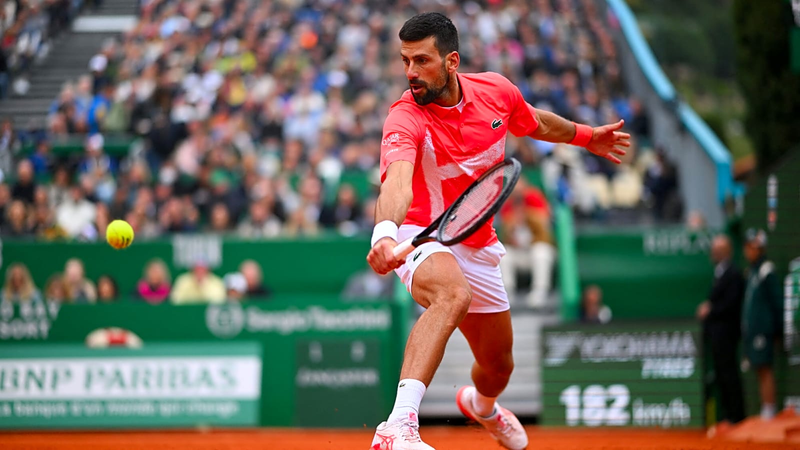 Watch: Novak Djokovic trains ahead of Madrid Open