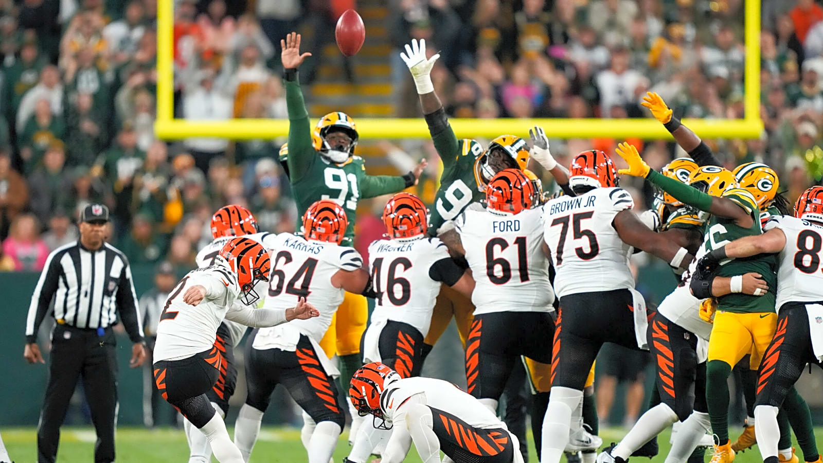 Evan McPherson gets screwed out of an NFL record 67-yard field goal