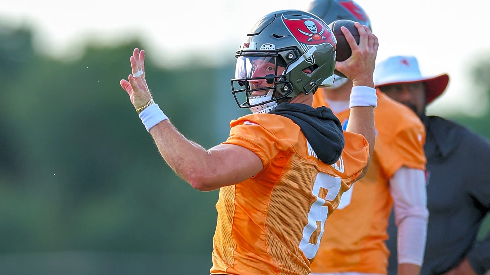 NFC Notes: Baker Mayfield, Chris Olave, Buccaneers, Falcons, Saints