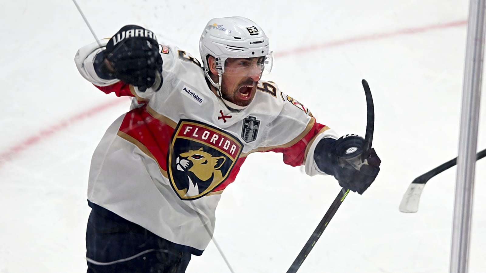 Brad Marchand Applauds Teammate Aaron Ekblad for Throwing Massive Hit on Connor McDavid