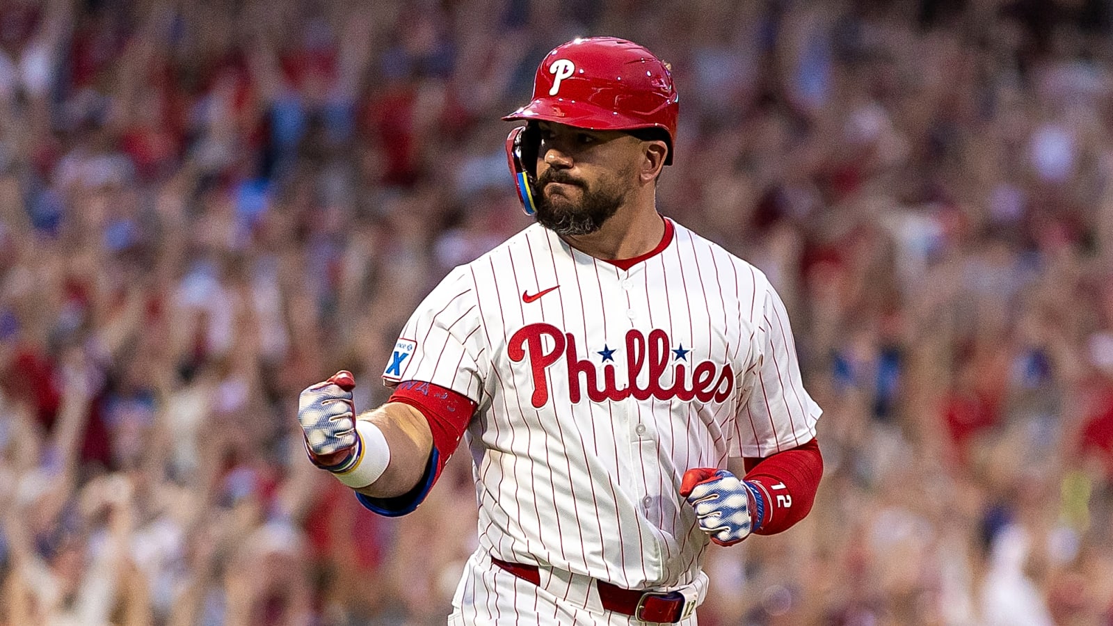 Schwarber’s Slam, Harper’s Homer Power Phillies Past Angels in 9-5 Victory