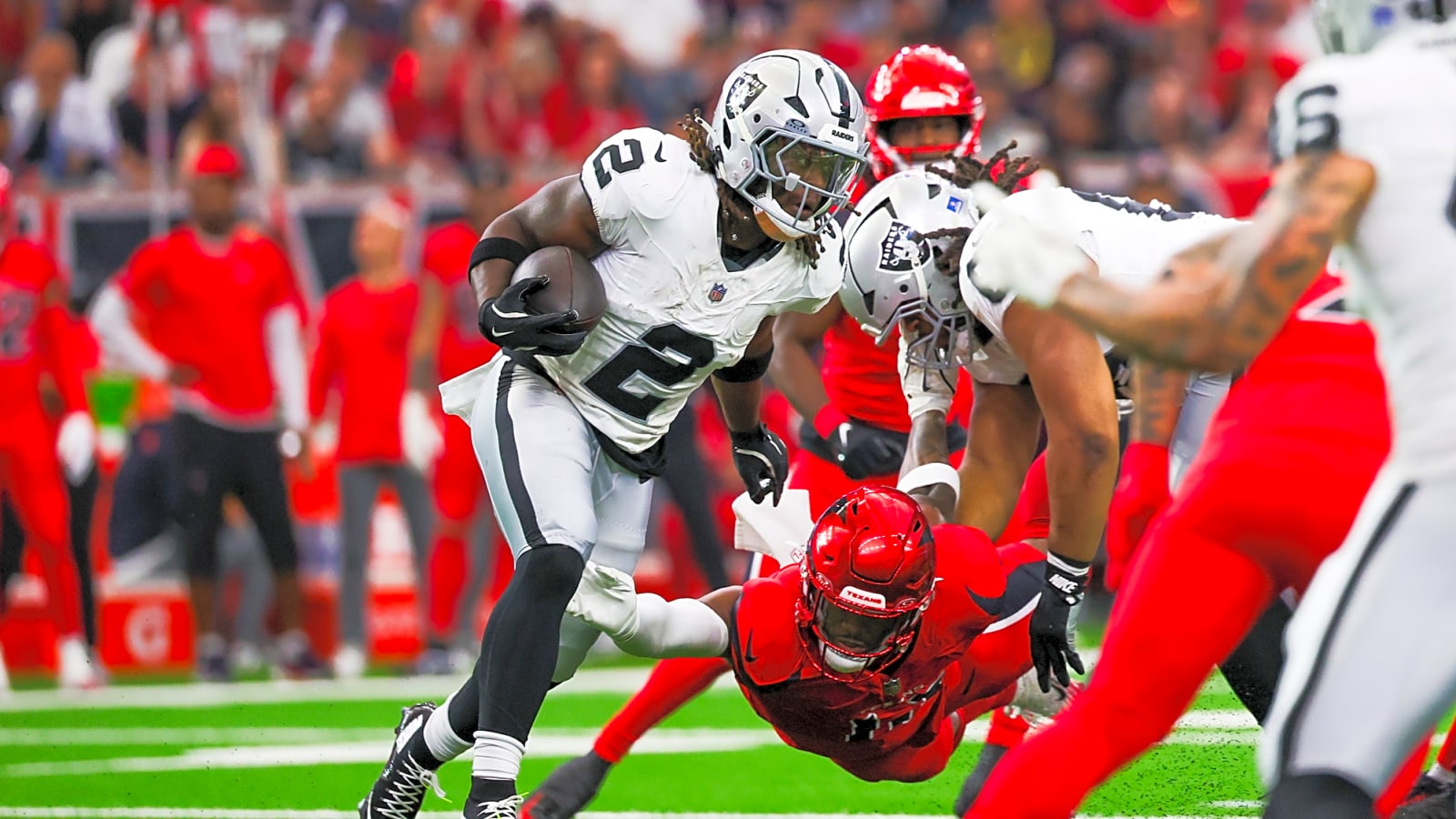 Raiders squander Ashton Jeanty’s big day, fall to Texans