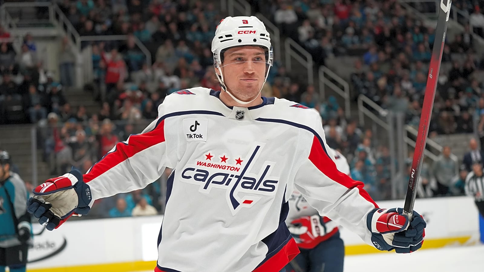 Capitals’ Ryan Leonard out with an upper-body injury