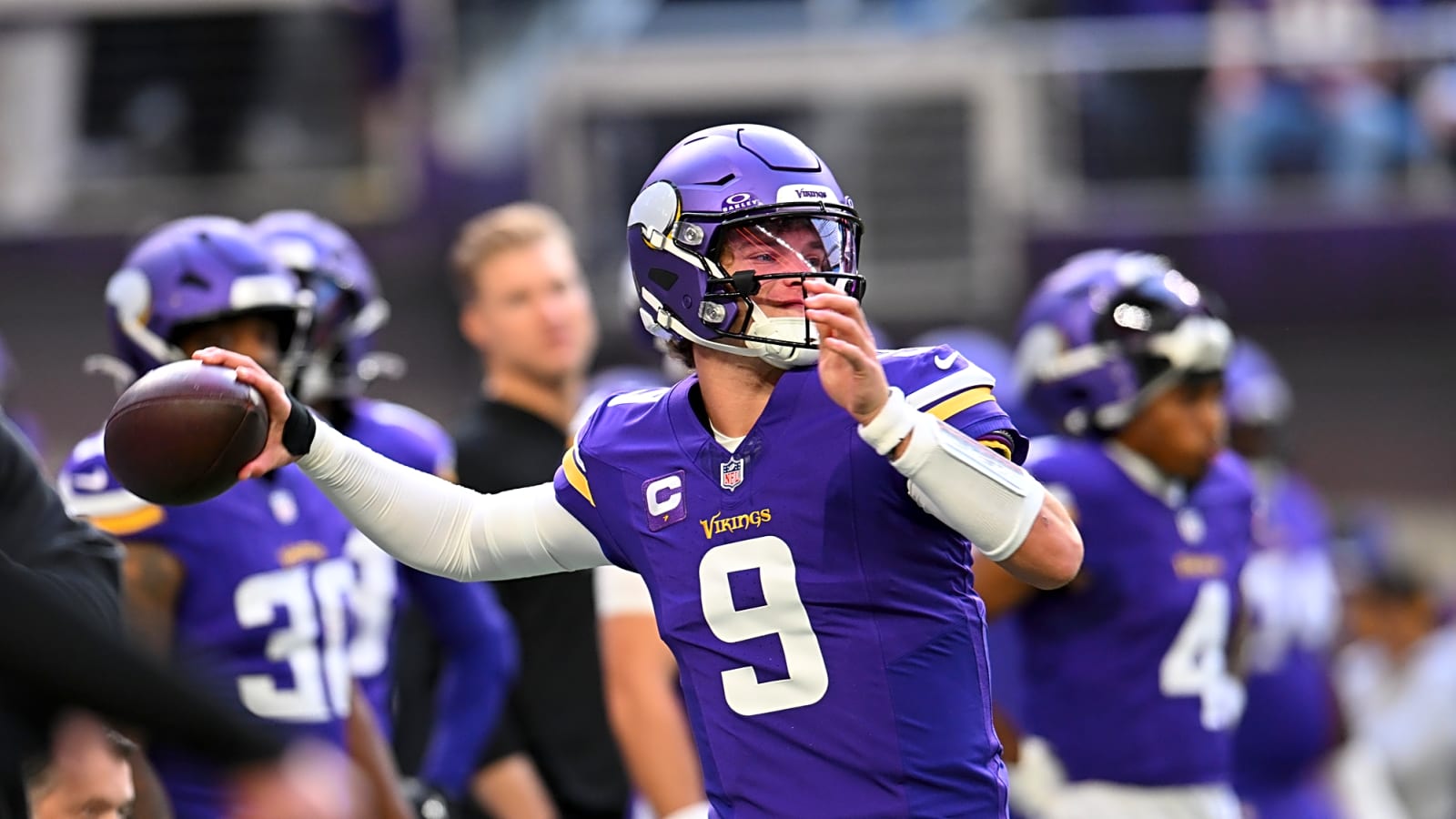 Vikings Say QB J.J. McCarthy Is In Concussion Protocol