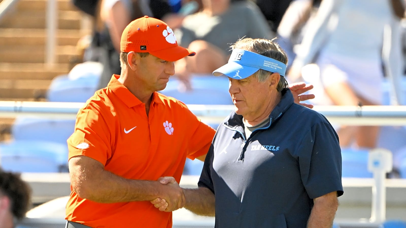 Bill Belichick had polarizing comments after North Carolina’s blowout loss to Clemson