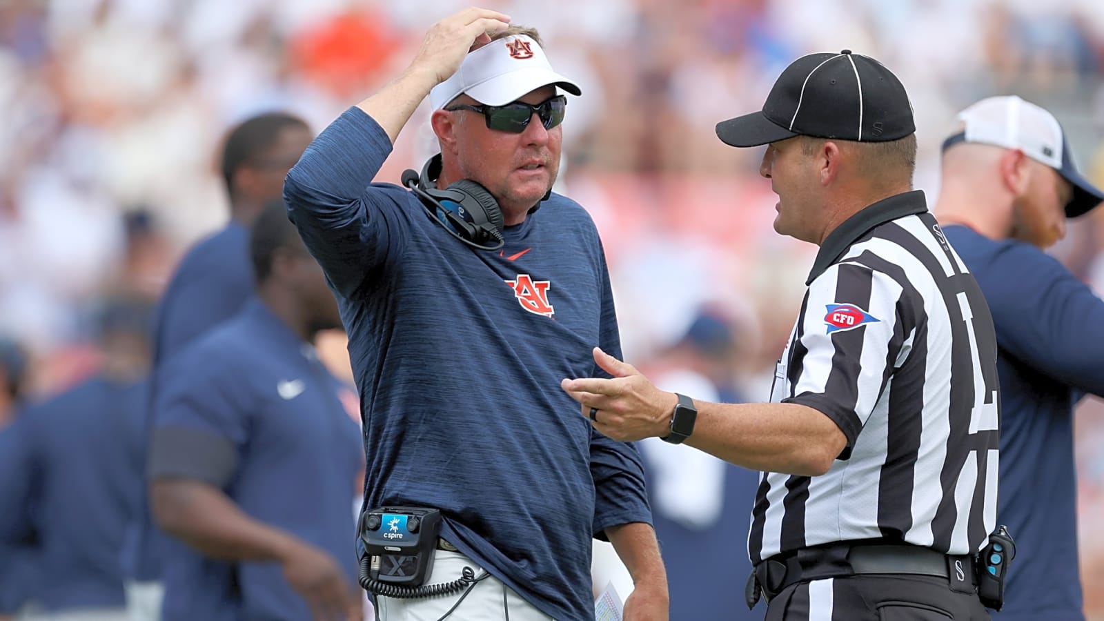 Auburn Tigers HC Hugh Freeze offers critical injury update for star WR Eric Singleton and key defenders following Week 3 victory