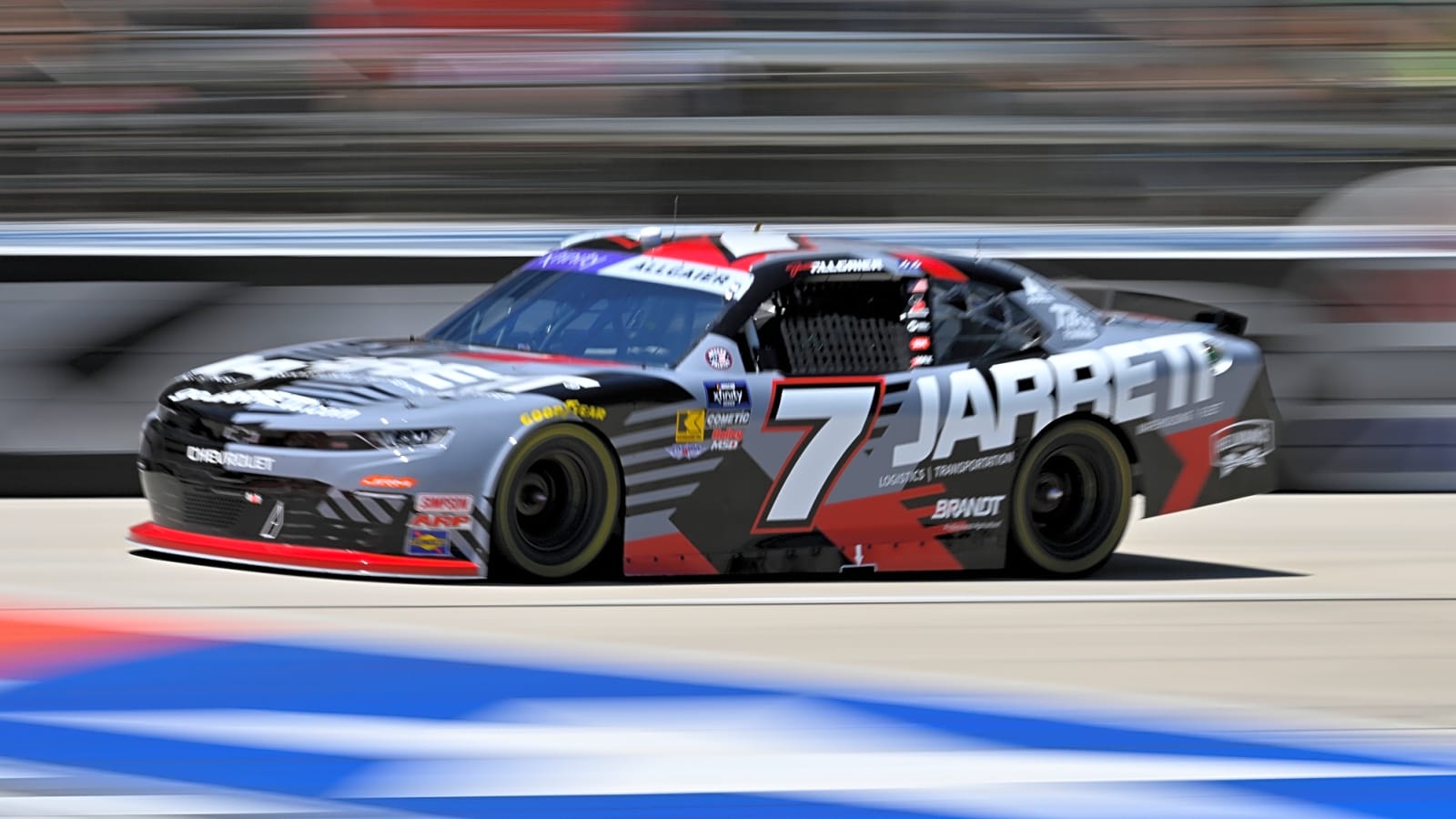 Watch: Justin Allgaier crashes late in Xfinity Series race at Texas