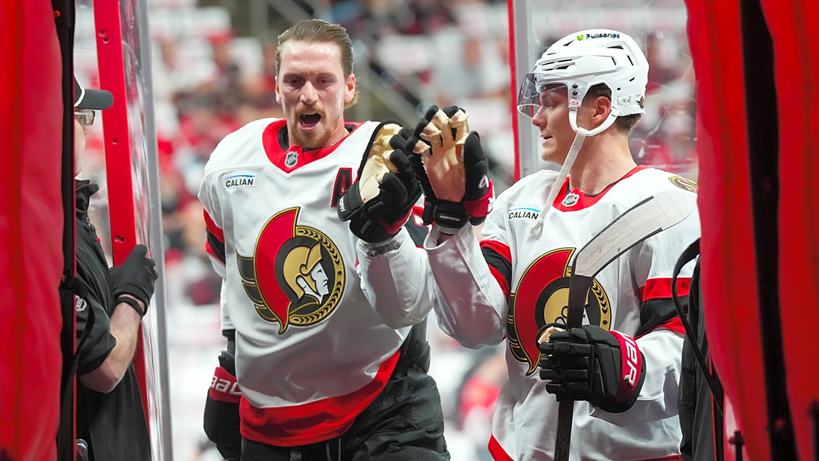 Thomas Chabot Makes a Statement as Senators' Captain