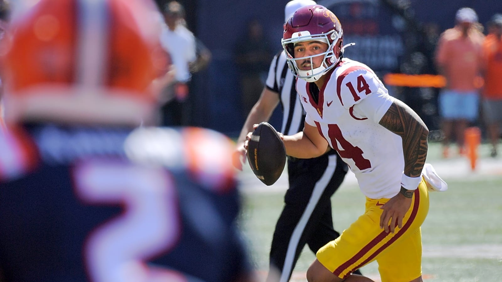 USC ran the coolest trick play against Illinois