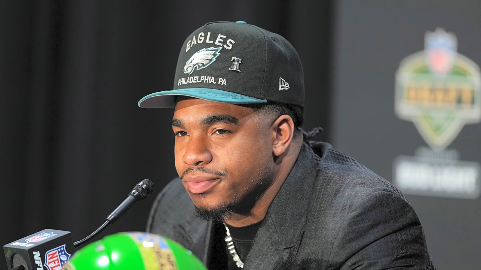 Philadelphia Eagles officially signed 2025 first-round pick Jihaad Campbell
