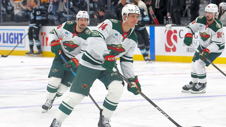 Wild’s Joel Eriksson Ek Out Day-To-Day