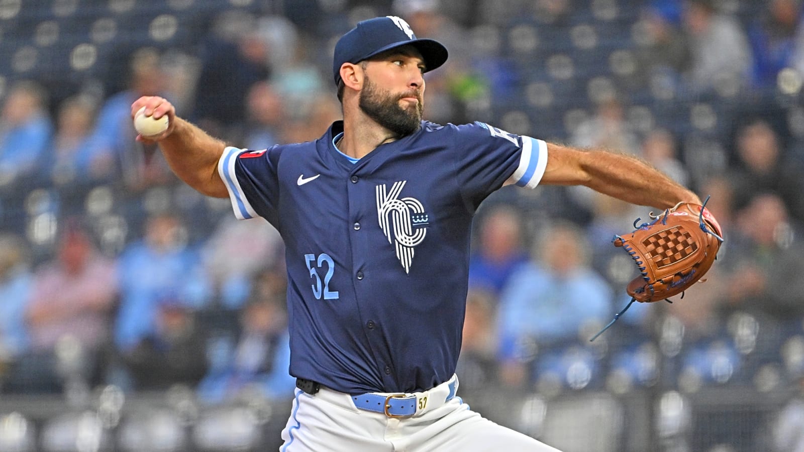 Royals place starting pitcher on concussion list