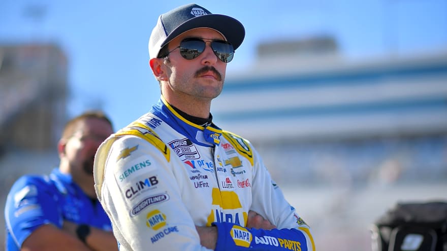 Chase Elliott's NASCAR title hopes take big hit with Talladega crash