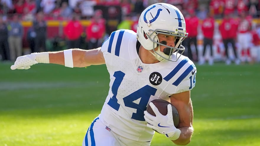 Colts Could Apply Franchise Tag To WR Alec Pierce?