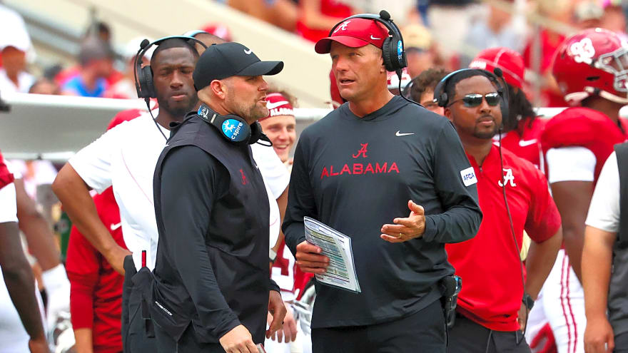 Which young Alabama players stood out to DeBoer against East Carolina?