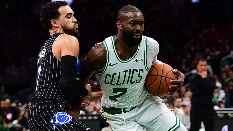 Jaylen Brown says an NBA legend convinced him to stay with Celtics