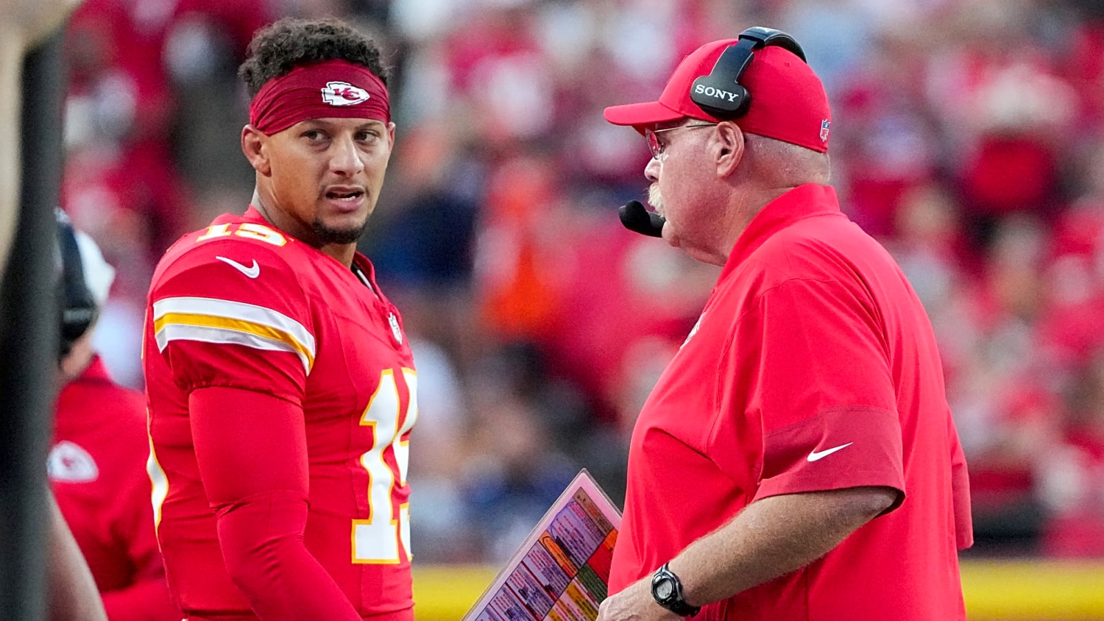 Did Andy Reid throw Patrick Mahomes under the bus?