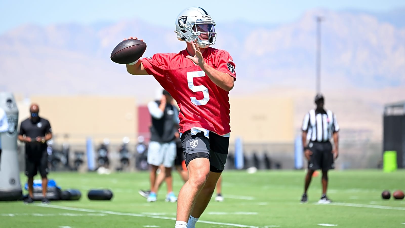 Rookie puts Raiders on notice after training camp display