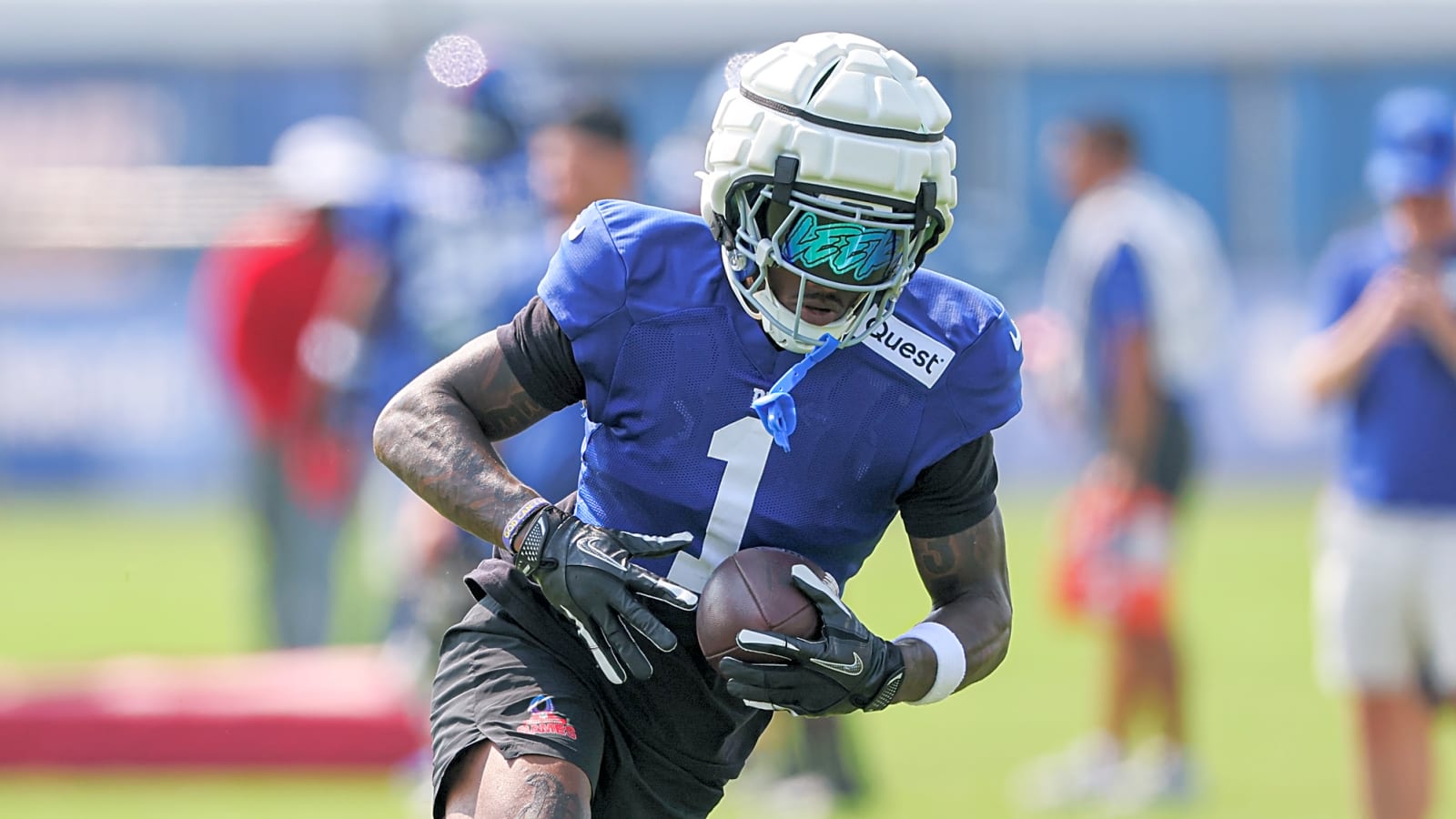 Malik Nabers had a heated sideline exchange with Giants coach Brian Daboll