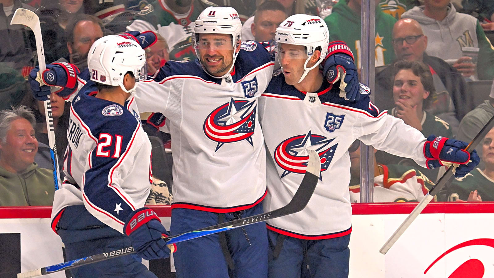 Blue Jackets' Miles Wood out at least one week
