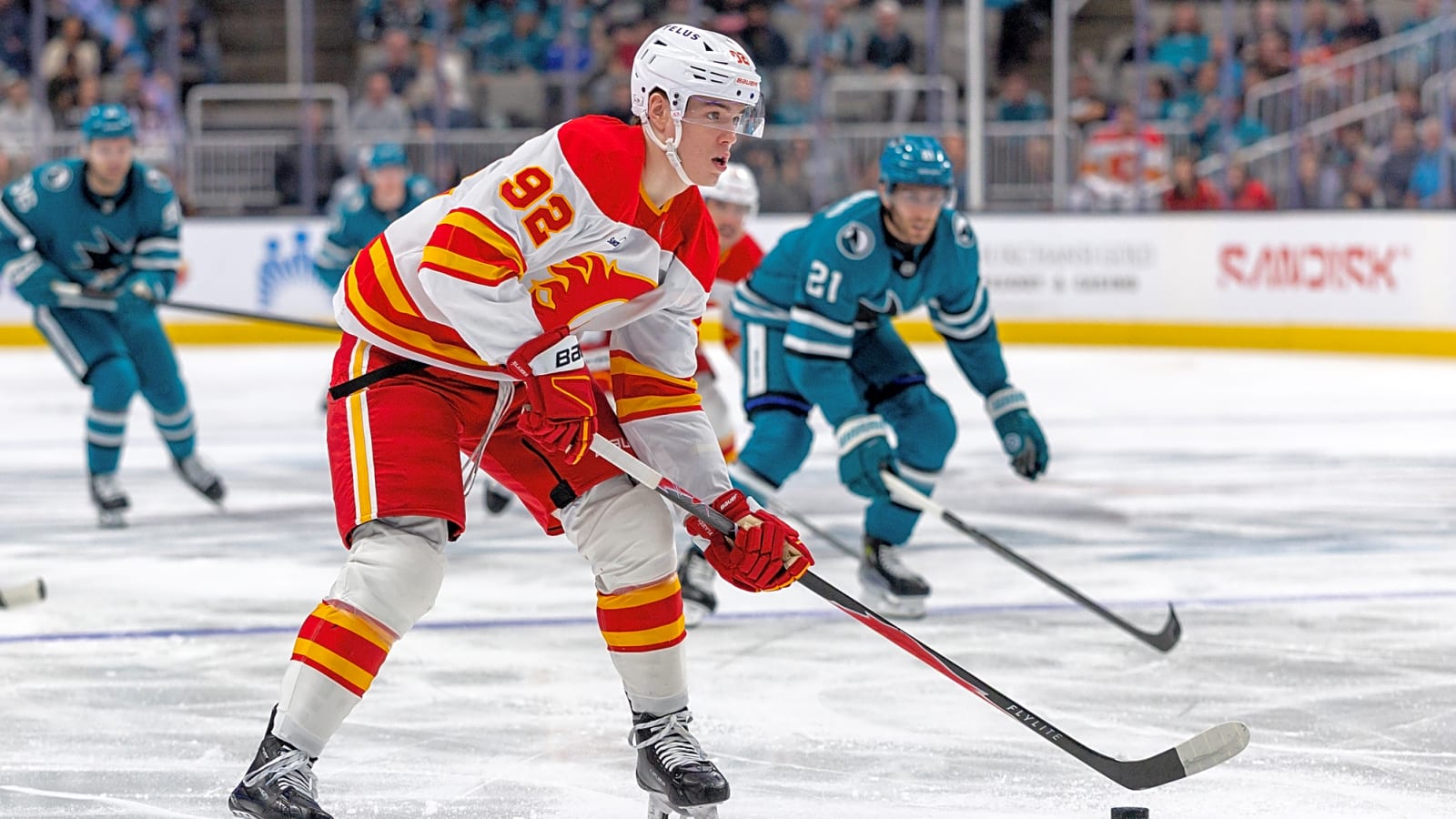 Flames Recall Matvei Gridin, Hunter Brzustewicz