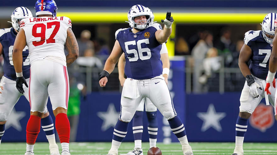 Cowboys C Cooper Beebe suffers high ankle sprain