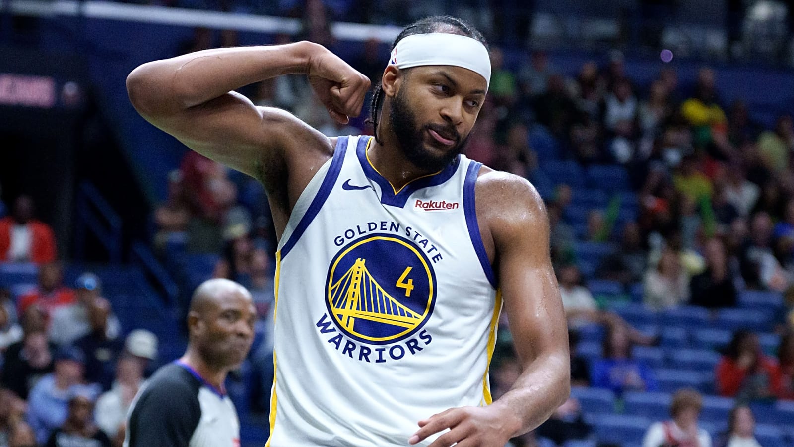 Warriors roll past Pelicans, 124-106