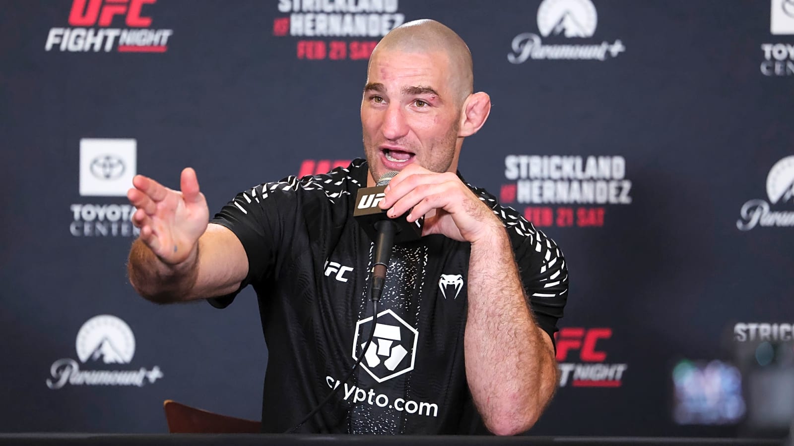 Sean Strickland personally calls wrestling specialist to join camp ahead of Khamzat Chimaev fight