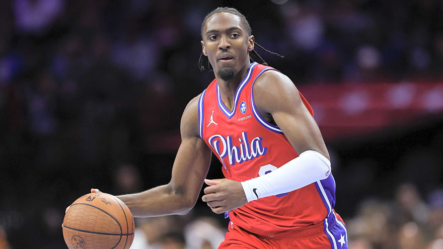 Overtaxed Tyrese Maxey spends off day at National Dog Show