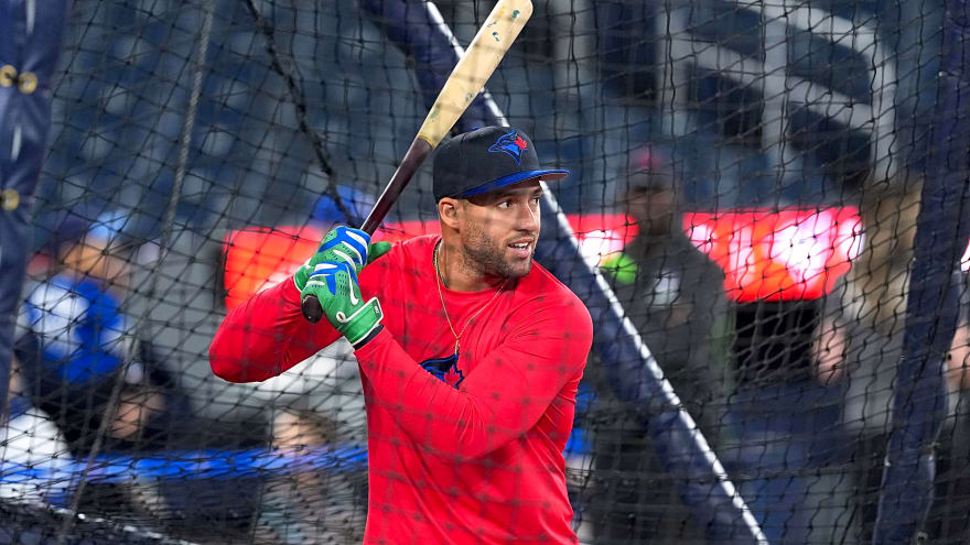 Blue Jays Place George Springer On 10-Day IL, Select Eloy Jimenez