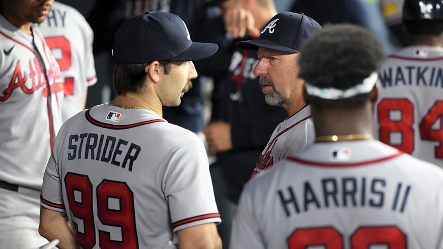Spencer Strider turns back the clock as Braves route Dodgers