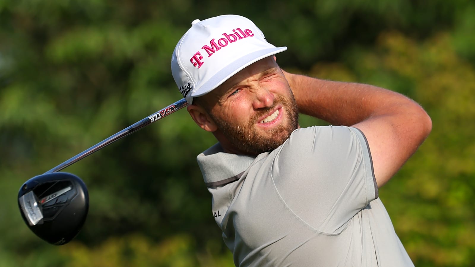 Photo appears to show lockers Wyndham Clark destroyed at U.S. Open